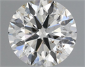 Natural Diamond 0.50 Carats, Round with Excellent Cut, I Color, SI2 Clarity and Certified by IGI