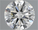 Natural Diamond 0.50 Carats, Round with Very Good Cut, I Color, SI2 Clarity and Certified by IGI