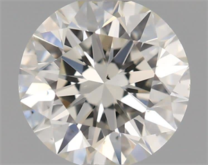 Picture of Natural Diamond 0.60 Carats, Round with Excellent Cut, I Color, VS2 Clarity and Certified by IGI