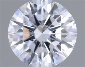 Picture of Natural Diamond 0.46 Carats, Round with Excellent Cut, D Color, VS2 Clarity and Certified by GIA