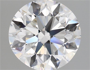 Picture of Natural Diamond 2.01 Carats, Round with Very Good Cut, F Color, VVS2 Clarity and Certified by GIA