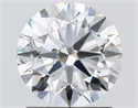 Natural Diamond 1.50 Carats, Round with Excellent Cut, G Color, SI1 Clarity and Certified by GIA