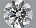 Natural Diamond 0.40 Carats, Round with Very Good Cut, I Color, SI2 Clarity and Certified by IGI