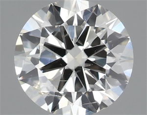 Picture of Natural Diamond 0.40 Carats, Round with Very Good Cut, I Color, SI2 Clarity and Certified by IGI