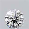 Natural Diamond 0.40 Carats, Round with Very Good Cut, I Color, SI1 Clarity and Certified by GIA