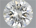 Natural Diamond 0.54 Carats, Round with Excellent Cut, K Color, VVS1 Clarity and Certified by GIA