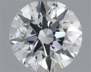 Picture of Natural Diamond 0.40 Carats, Round with Excellent Cut, H Color, SI1 Clarity and Certified by IGI