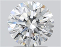 Natural Diamond 1.84 Carats, Round with Excellent Cut, H Color, VS1 Clarity and Certified by GIA