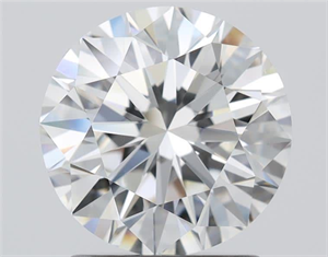 Picture of Natural Diamond 1.84 Carats, Round with Excellent Cut, H Color, VS1 Clarity and Certified by GIA