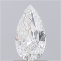 Natural Diamond 1.01 Carats, Pear with  Cut, G Color, SI2 Clarity and Certified by IGI