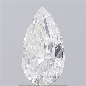 Picture of Natural Diamond 1.01 Carats, Pear with  Cut, G Color, SI2 Clarity and Certified by IGI