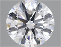 Natural Diamond 3.54 Carats, Round with Excellent Cut, G Color, VVS1 Clarity and Certified by GIA