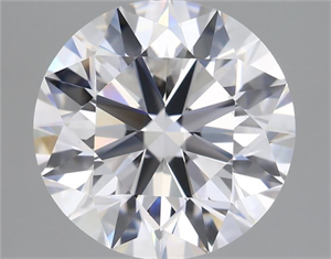 Picture of Natural Diamond 3.54 Carats, Round with Excellent Cut, G Color, VVS1 Clarity and Certified by GIA