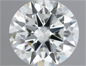 Natural Diamond 0.50 Carats, Round with Excellent Cut, H Color, VS1 Clarity and Certified by IGI