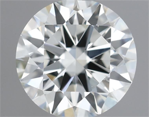 Picture of Natural Diamond 0.50 Carats, Round with Excellent Cut, H Color, VS1 Clarity and Certified by IGI