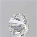 Natural Diamond 2.02 Carats, Round with Excellent Cut, G Color, I1 Clarity and Certified by GIA