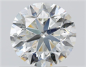 Natural Diamond 2.02 Carats, Round with Very Good Cut, I Color, SI1 Clarity and Certified by GIA