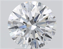 Natural Diamond 1.87 Carats, Round with Excellent Cut, F Color, VS2 Clarity and Certified by GIA