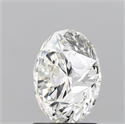 Natural Diamond 2.00 Carats, Round with Excellent Cut, I Color, I1 Clarity and Certified by GIA