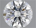 Natural Diamond 0.40 Carats, Round with Excellent Cut, I Color, IF Clarity and Certified by GIA