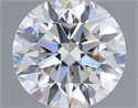 Natural Diamond 0.50 Carats, Round with Very Good Cut, H Color, SI1 Clarity and Certified by IGI