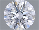 Natural Diamond 0.50 Carats, Round with Very Good Cut, D Color, SI2 Clarity and Certified by IGI