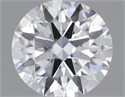 Natural Diamond 0.40 Carats, Round with Excellent Cut, F Color, SI2 Clarity and Certified by GIA