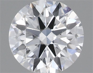 Picture of Natural Diamond 0.40 Carats, Round with Excellent Cut, F Color, SI2 Clarity and Certified by GIA