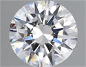 Natural Diamond 1.87 Carats, Round with Excellent Cut, F Color, VVS1 Clarity and Certified by GIA