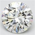 Natural Diamond 2.81 Carats, Round with Very Good Cut, I Color, VS2 Clarity and Certified by GIA