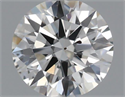 Natural Diamond 0.46 Carats, Round with Excellent Cut, I Color, SI1 Clarity and Certified by IGI