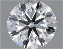 Natural Diamond 0.40 Carats, Round with Very Good Cut, I Color, VS2 Clarity and Certified by GIA