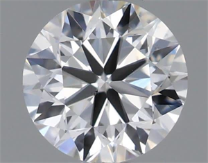 Picture of Natural Diamond 0.40 Carats, Round with Very Good Cut, I Color, VS2 Clarity and Certified by GIA