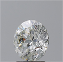 Natural Diamond 2.00 Carats, Round with Excellent Cut, J Color, I1 Clarity and Certified by GIA