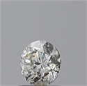 Natural Diamond 0.64 Carats, Round with Very Good Cut, K Color, SI2 Clarity and Certified by GIA