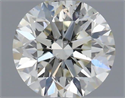 Natural Diamond 0.40 Carats, Round with Very Good Cut, I Color, SI1 Clarity and Certified by IGI