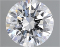 Natural Diamond 1.56 Carats, Round with Excellent Cut, E Color, VVS2 Clarity and Certified by GIA