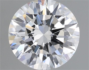 Picture of Natural Diamond 1.56 Carats, Round with Excellent Cut, E Color, VVS2 Clarity and Certified by GIA