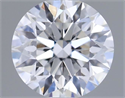 Natural Diamond 0.40 Carats, Round with Very Good Cut, E Color, VS2 Clarity and Certified by GIA