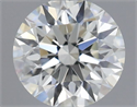 Natural Diamond 0.42 Carats, Round with Excellent Cut, I Color, VVS1 Clarity and Certified by GIA