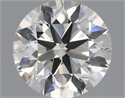 Natural Diamond 2.01 Carats, Round with Excellent Cut, K Color, VVS2 Clarity and Certified by GIA