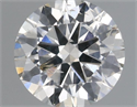 Natural Diamond 0.50 Carats, Round with Excellent Cut, J Color, SI2 Clarity and Certified by IGI