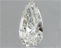 Natural Diamond 1.50 Carats, Pear with  Cut, J Color, SI1 Clarity and Certified by IGI