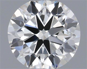 Picture of Natural Diamond 0.40 Carats, Round with Very Good Cut, J Color, VS2 Clarity and Certified by GIA