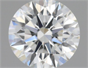 Natural Diamond 0.52 Carats, Round with Excellent Cut, J Color, VS2 Clarity and Certified by GIA