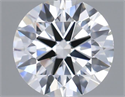 Natural Diamond 0.50 Carats, Round with Good Cut, I Color, VS2 Clarity and Certified by GIA