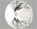 Natural Diamond 2.58 Carats, Round with Excellent Cut, J Color, VVS1 Clarity and Certified by IGI