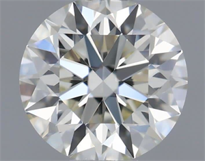 Picture of Natural Diamond 0.50 Carats, Round with Excellent Cut, J Color, VVS2 Clarity and Certified by IGI