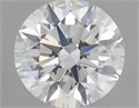 Natural Diamond 0.45 Carats, Round with Excellent Cut, I Color, VVS2 Clarity and Certified by IGI