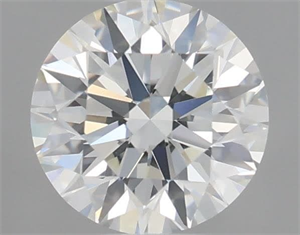 Picture of Natural Diamond 0.45 Carats, Round with Excellent Cut, I Color, VVS2 Clarity and Certified by IGI